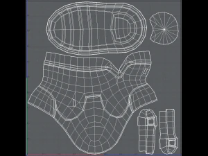 shoes cartoonv16 3D Model