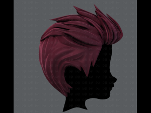3d hair style for boy v28 3D Модель
