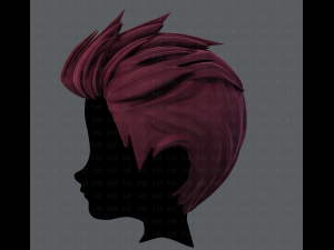 3d hair style for boy v28 3D Модель