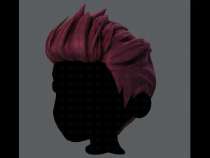 3d hair style for boy v28 3D Model