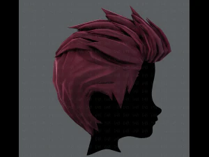 3d hair style for boy v28 3D Model