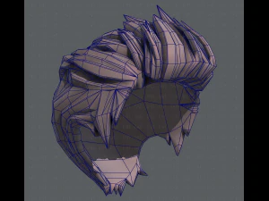 3d hair style for boy v28 3D Model
