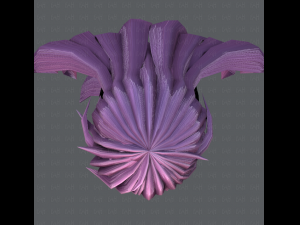 3d hair style for woman typeb v02 3D 模型