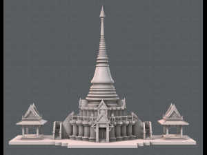 pagoda v01 3D Model