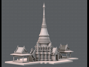 pagoda v01 3D Model