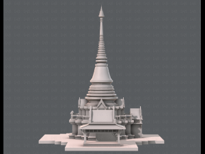 pagoda v01 3D Model