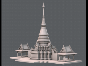 pagoda v01 3D Model