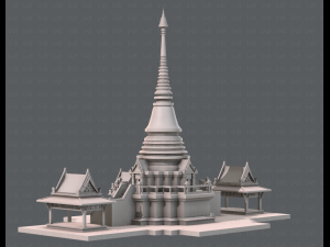 pagoda v01 3D Model