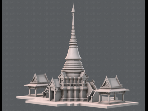 pagoda v01 3D Model