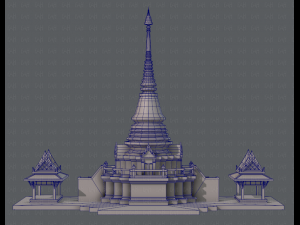 pagoda v01 3D Model