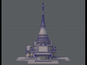 pagoda v01 3D Model