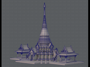 pagoda v01 3D Model