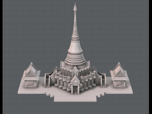 pagoda v01 3D Model