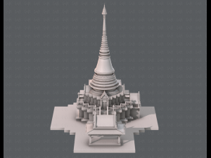 pagoda v01 3D Model