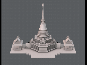 pagoda v01 3D Model