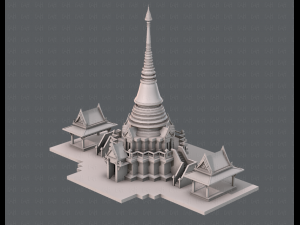 pagoda v01 3D Model