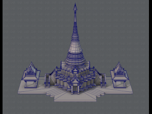 pagoda v01 3D Model