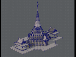 pagoda v01 3D Model