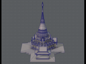 pagoda v01 3D Model