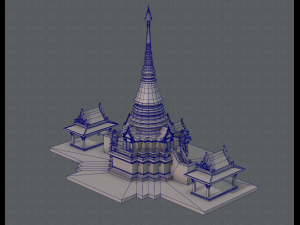 pagoda v01 3D Model