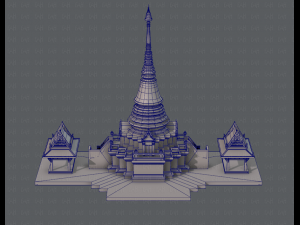 pagoda v01 3D Model