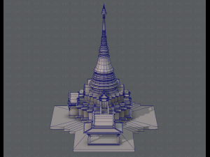 pagoda v01 3D Model