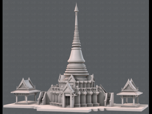 pagoda v01 3D Model