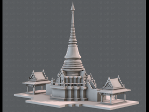 pagoda v01 3D Model