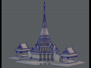 pagoda v01 3D Model