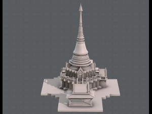 pagoda v01 3D Model