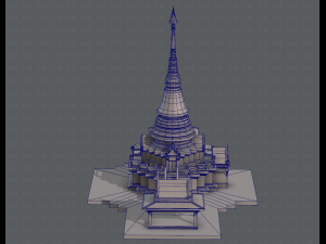 pagoda v01 3D Model