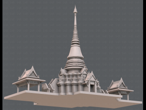 pagoda v01 3D Model