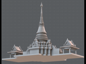 pagoda v01 3D Model