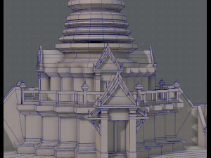 pagoda v01 3D Model