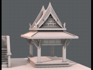pagoda v01 3D Model