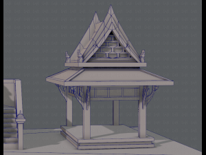 pagoda v01 3D Model