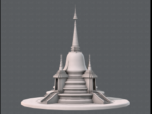 pagoda v02 3D मॉडल
