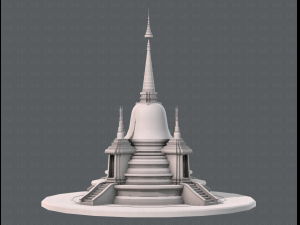 pagoda v02 3D मॉडल