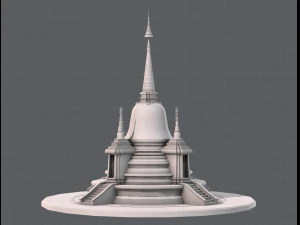 pagoda v02 3D Model