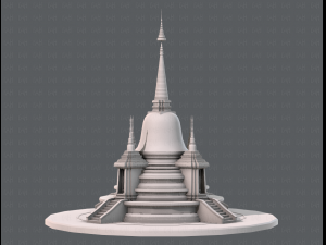 pagoda v02 3D मॉडल