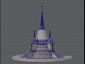 pagoda v02 3D मॉडल