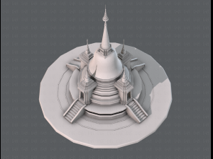 pagoda v02 3D मॉडल