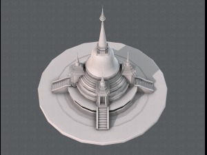 pagoda v02 3D मॉडल