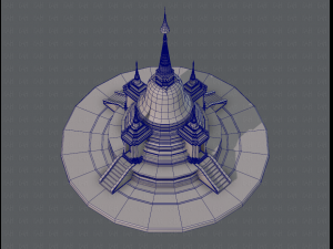 pagoda v02 3D मॉडल