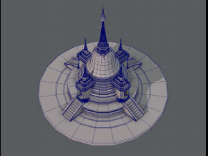 pagoda v02 3D मॉडल