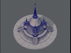 pagoda v02 3D मॉडल