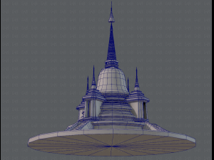 pagoda v02 3D मॉडल