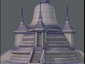 pagoda v02 3D मॉडल
