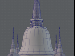 pagoda v02 3D मॉडल