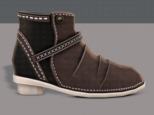 shoes cartoonv17 3D-Modell